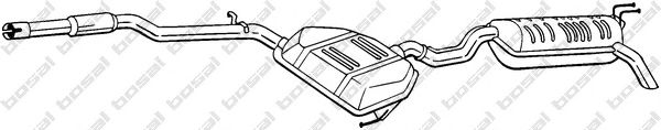 Глушитель BOSAL 292-305