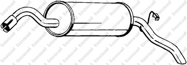 Глушник BOSAL 154-983