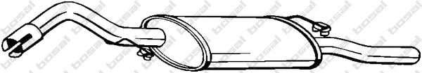 Глушник BOSAL 278-581