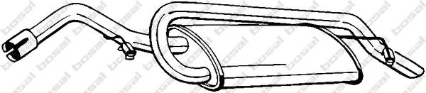Глушник BOSAL 154-475