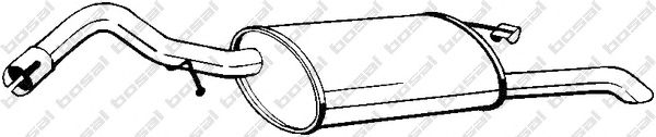 Глушник BOSAL 278-583
