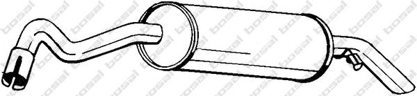 Глушитель BOSAL 154-219