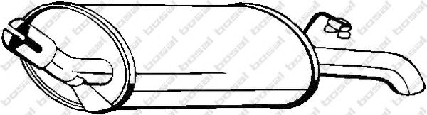 Глушитель BOSAL 154-991