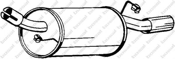 Глушитель BOSAL 154-215