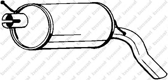 Глушитель BOSAL 233-387