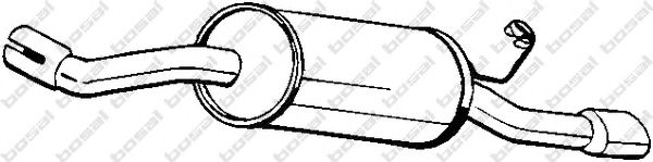 Глушитель BOSAL 154-707