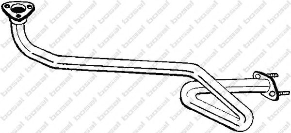 Труба вихлопного газу BOSAL 887-387