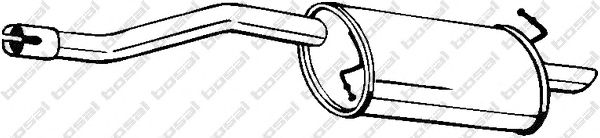 Глушитель BOSAL 154-123