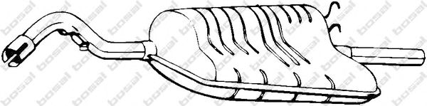 Глушитель BOSAL 154-537
