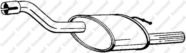 Глушник BOSAL 154-373