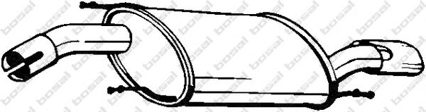 Глушитель BOSAL 154-079