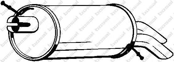 Глушник BOSAL 154-317