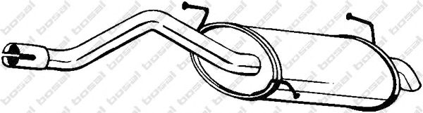 Глушитель BOSAL 154-191