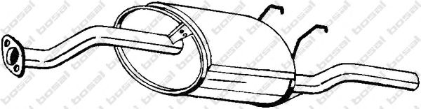 Глушитель BOSAL 163-121