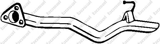 Труба выхлопного газа BOSAL 750-107
