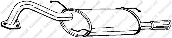 Глушитель BOSAL 165-279
