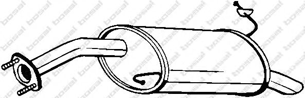 Глушитель BOSAL 165-287