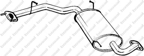 Резонатор BOSAL 169-213