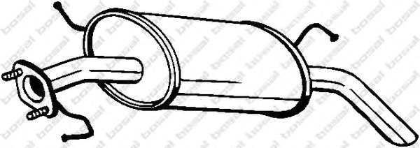 Глушитель BOSAL 169-215