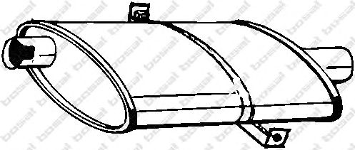 Резонатор BOSAL 130-161