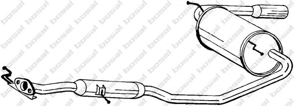 Глушник BOSAL 284-567