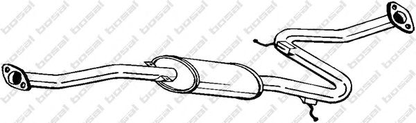 Резонатор BOSAL 283-521