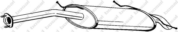 Глушитель BOSAL 278-401