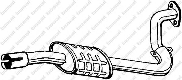 Резонатор BOSAL 281-277