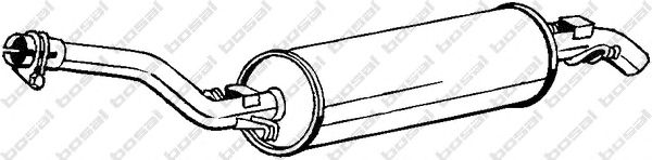 Глушитель BOSAL 278-013