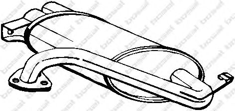 Глушник BOSAL 177-115