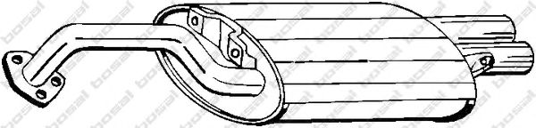 Глушитель BOSAL 177-205