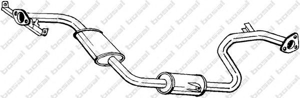 Резонатор BOSAL 283-077