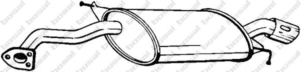 Глушитель BOSAL 177-003