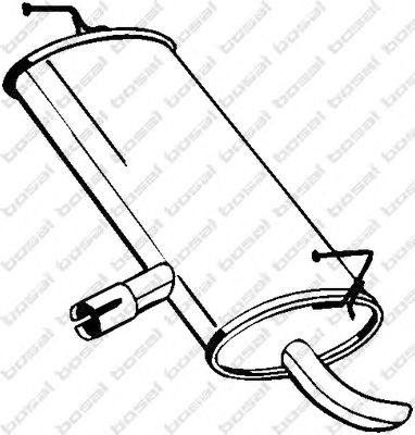 Глушитель BOSAL 145-201