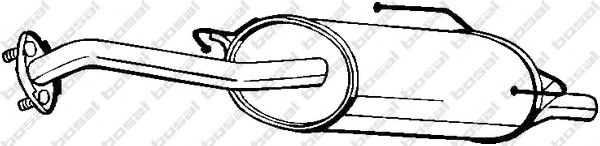 Глушитель BOSAL 145-399