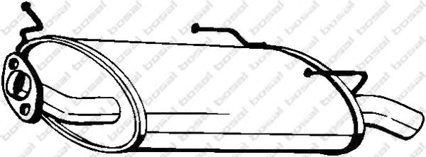 Глушитель BOSAL 145-519
