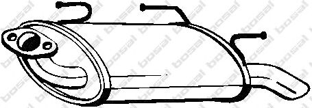 Глушитель BOSAL 145-615