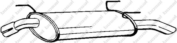 Глушитель BOSAL 185-321