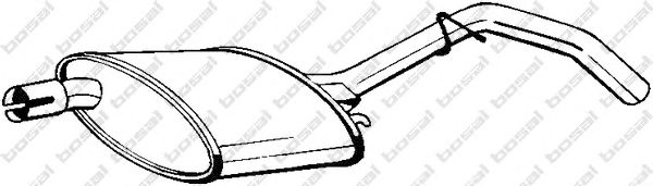 Резонатор BOSAL 185-185