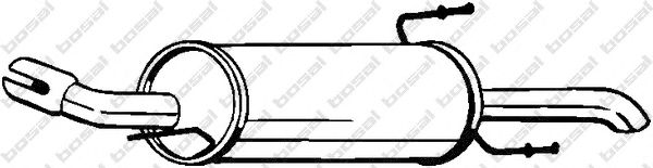 Глушник BOSAL 185-287