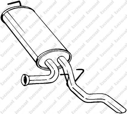 Глушитель BOSAL 278-651