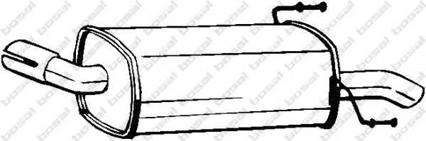 Глушитель BOSAL 185-099