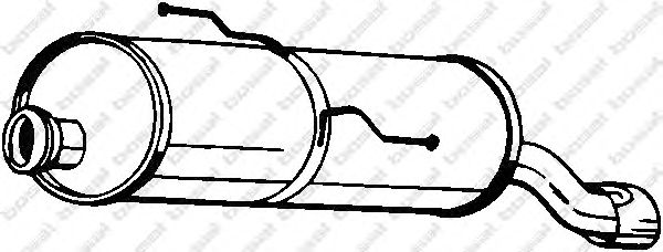 Глушитель BOSAL 190-359