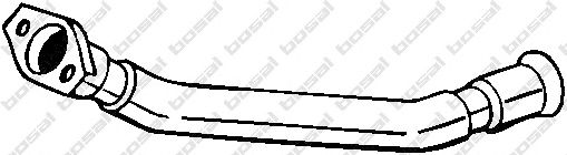 Труба выхлопного газа BOSAL 741-355