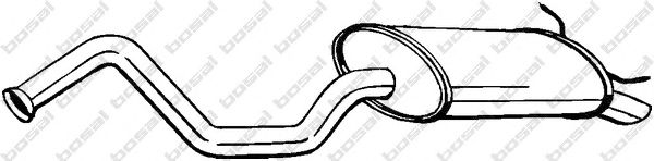 Глушитель BOSAL 278-769