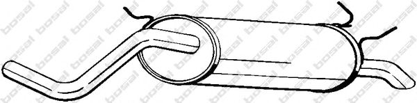Глушитель BOSAL 279-833