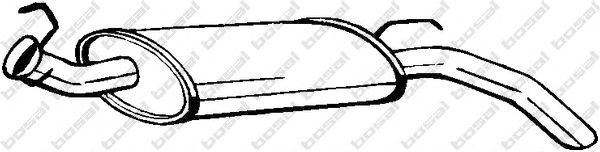 Глушитель BOSAL 200-505