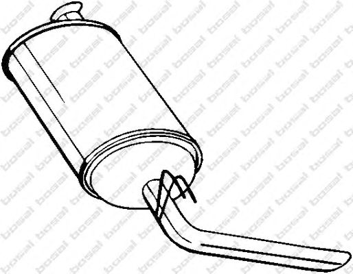 Глушник BOSAL 200-989