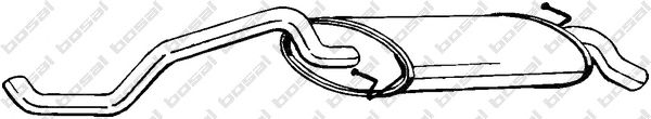 Глушитель BOSAL 278-461