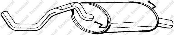Глушитель BOSAL 278-463
